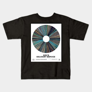 minimal_Kiki's_ Delivery Service Warp Barcode Anime Kids T-Shirt